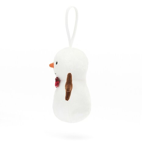 Jellycat Festive Folly Snowman 9 cm