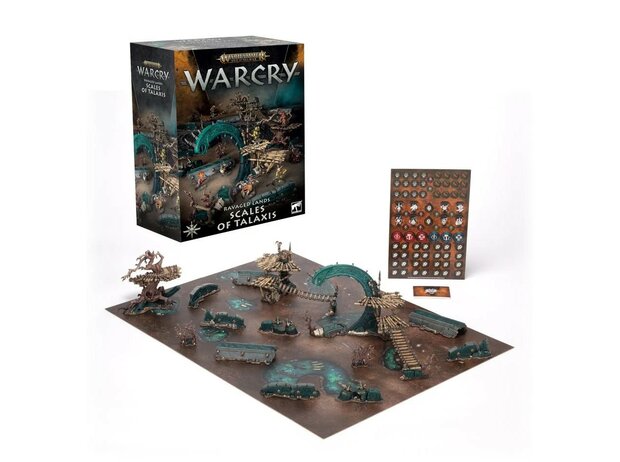 Warhammer age of Sigmar Warcry Ravaged Lands: Scales of Talaxis