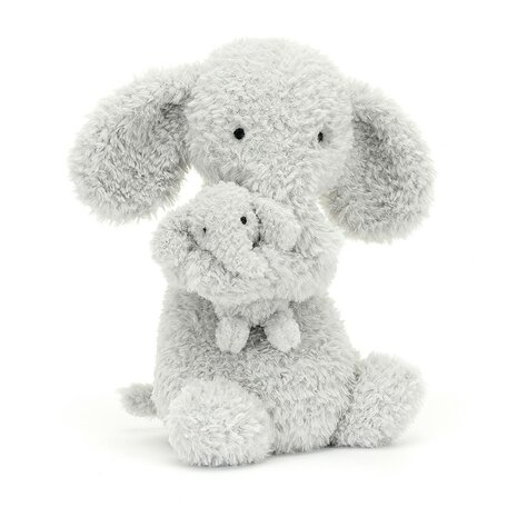 Jellycat Huddles Grey Elephant