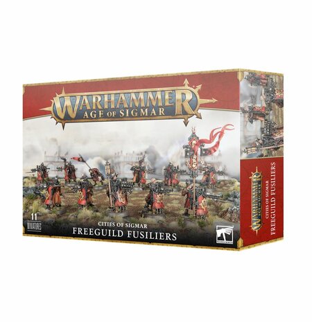 Warhammer Age of Sigmar Cities of Sigmar: Freeguild Fusiliers