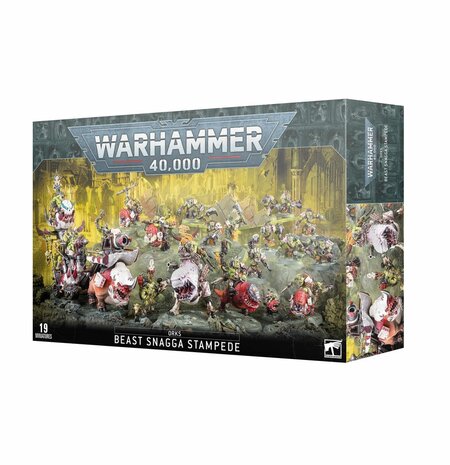 Warhammer 40,000 Orks: Beast Snagga Stampede