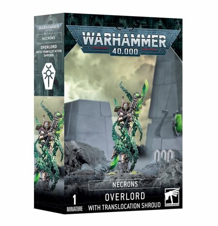 Warhammer 40,000 Necrons OVERLORD WITH TRANSLOCATION SHROUD