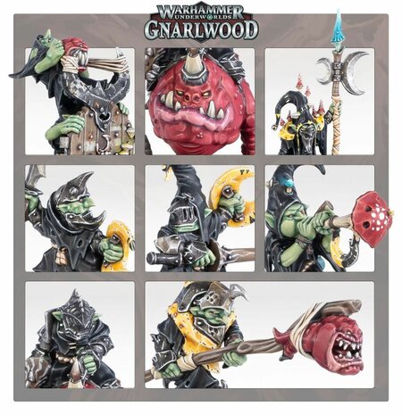 Warhammer Underworlds:  Gnarlwood: Grinkrak's Looncourt