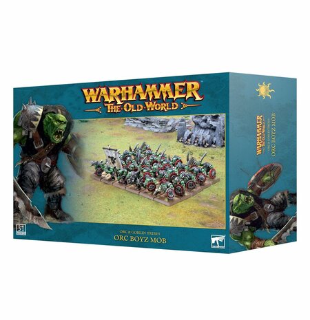 Warhammer The Old World Orc Boyz Mob