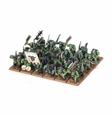 Warhammer The Old World Orc Boyz Mob