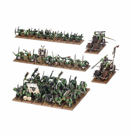 Warhammer The Old World Battalion Orc & Goblin Tribes