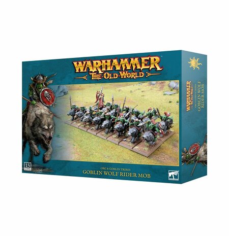 Warhammer The Old World Orc & Goblin Tribes Goblin Wolf Rider Mob