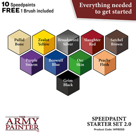 Army Painter Speedpaint Starter Set 2.0