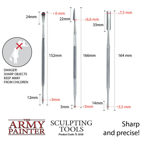 The Army Painter Sculpting Tools