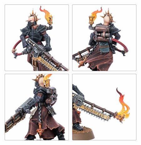 Warhammer 40,000 Adepta Sororitas  Ministorum Priest with Vindictor