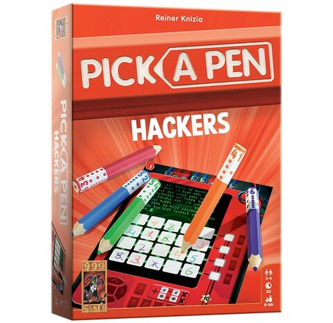 Pick a Pen Hackers - Dobbelspel 999 Games