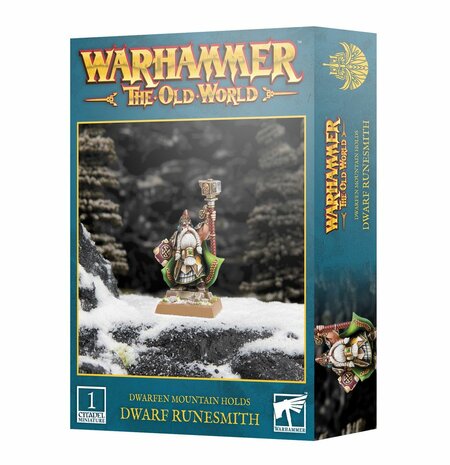 Warhammer The Old World Dwarfen Mountain Holds: Dwarf Runesmith