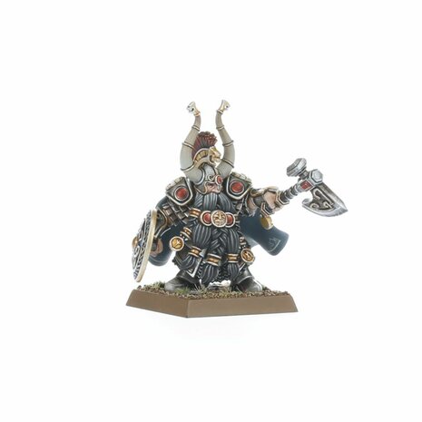 Warhammer The Old World Dwarfen Mountain Holds: Dwarf Lords with Shieldbearers