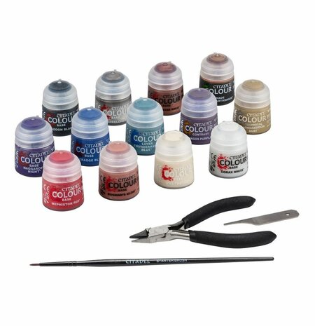 Warhammer ge of Sigmar Paints + Tools set