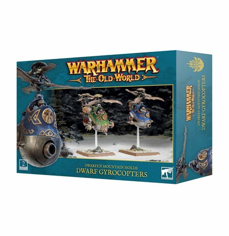 Warhammer The Old World: Dwarfen Mountain Holds Dwarf Gyrocopters