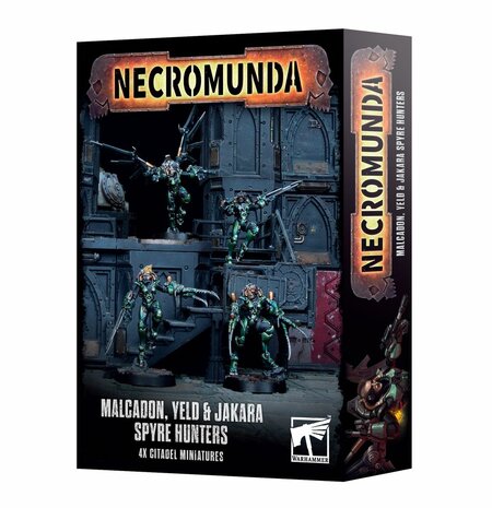 Warhammer Necromunda: Malcadon, Yeld & Jakara Spyre Hunters