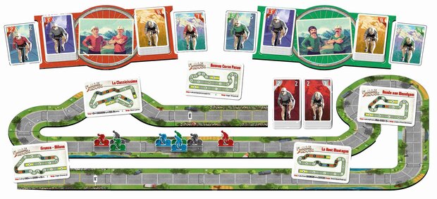 Flamme Rouge NL, Wielrenspel HOT Games