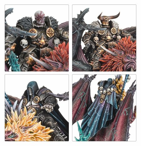 Warhammer The Old world Warriors of Chaos : Chaos Lord on Manticore