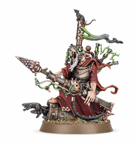 Warhammer Age of Sigmar Skaven Warlock Bombardier