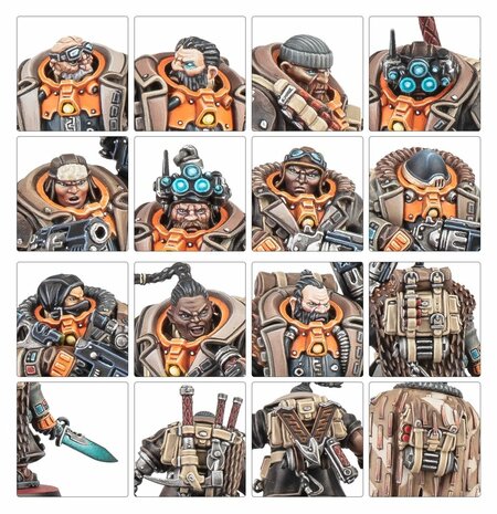 Warhammer 40.000 Kill Team Hernkyn Yaegirs Leagues of Votann Pioneer Commandos