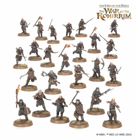 Warhammer Lord of The Rings  The War of the Rohirrim Hill Tribesmen