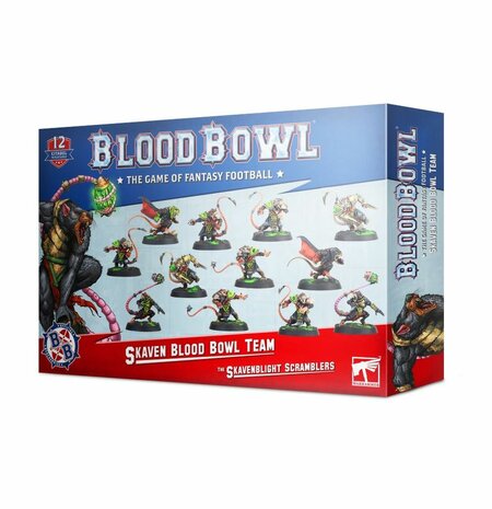 Warhammer Blood Bowl Skaven Blood Bowl Team the Skavenblight Scramblers