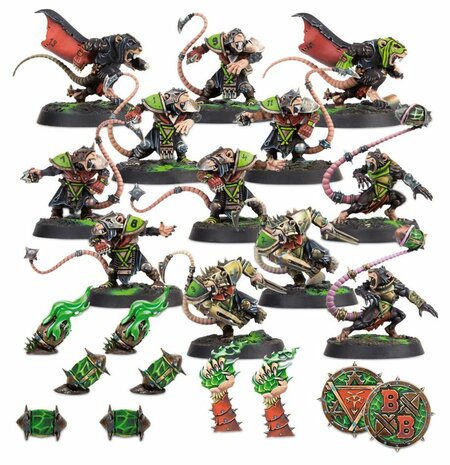 Warhammer Blood Bowl Skaven Blood Bowl Team the Skavenblight Scramblers