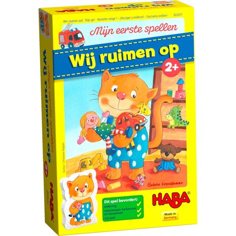 Wij ruimen op HABA Mijn eerste spel 