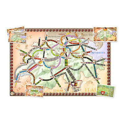 Ticket to Ride India & Switzerland