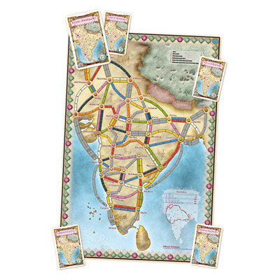 Ticket to Ride India & Switzerland