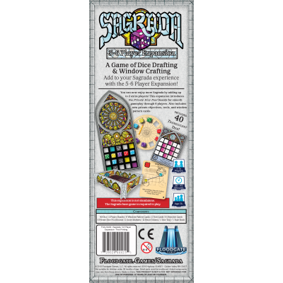 Sagrada 5-6 Player Expansion