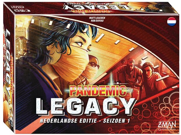 Pandemic Legacy Seizoen 1 Red NL