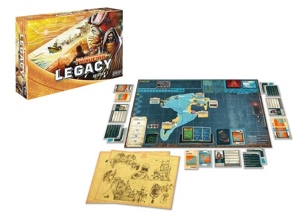 Pandemic Legacy Seizoen 2 Geel