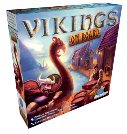 Vikings on Board Blue Orange